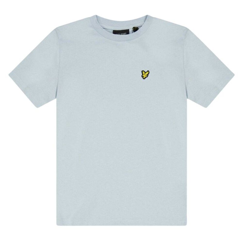 Lyle & Scott Childrens/Kids Minimalist Regular T-Shirt / Opal Blue